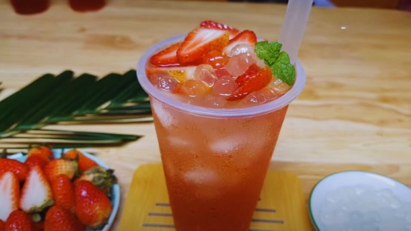 Thành phẩm trà dâu