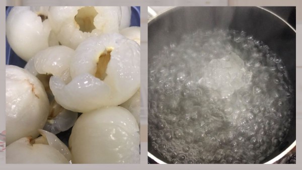 Thêm 500 gram đường vào nước sôi và nấu trong khoảng 20 phút ở lửa vừa