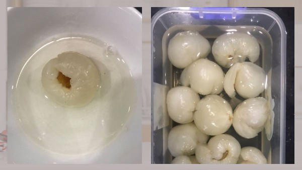 Đặt hộp vải vào ngăn mát trong tủ lạnh khoảng 4 - 5 tiếng