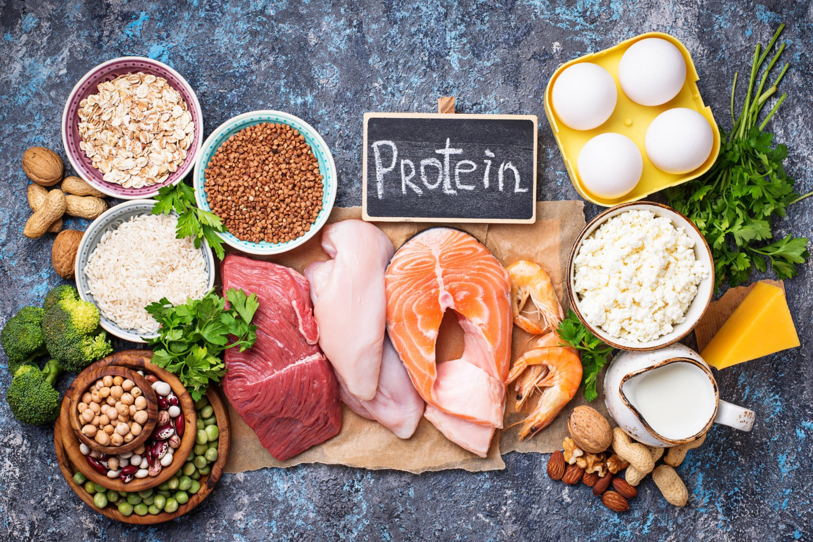 So sánh hàm lượng Protein giữa trứng vịt và các nguồn thực phẩm khác