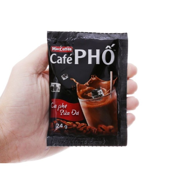 1 gói cà phê Phố bao nhiêu calo?