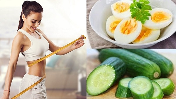 Trứng gà và chế độ ăn kiêng giảm cân