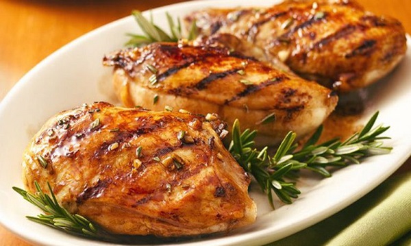 Món ăn ngon miệng từ ức gà nướng