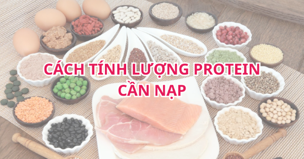 Cách tính lượng protein cần thiết cho mỗI ngườI