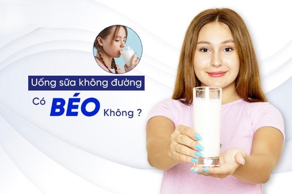 Uống sữa tươi không đường có béo không?