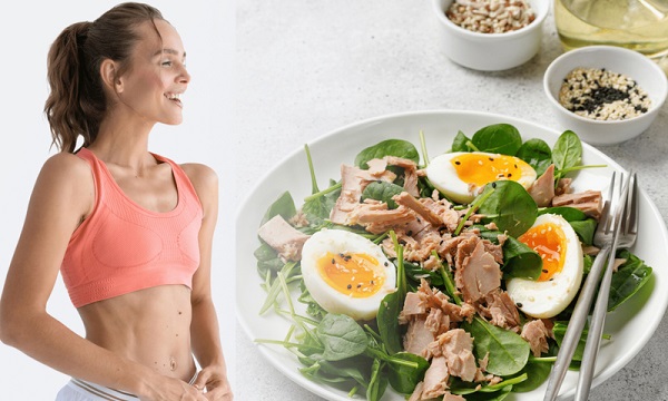 Trứng gà luộc: Chế độ ăn kiêng giảm cân