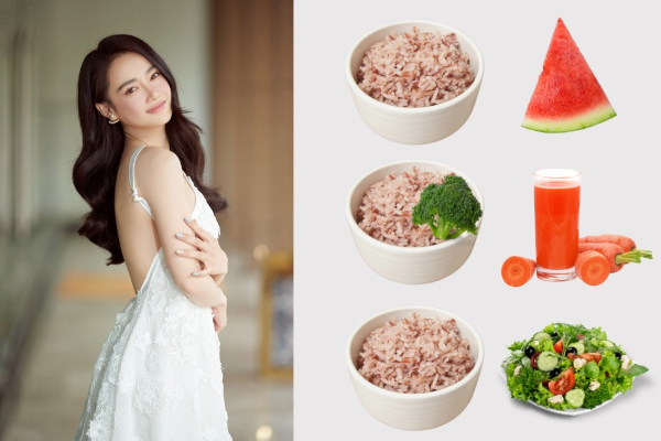 Thực đơn giảm cân của Nhã Phương