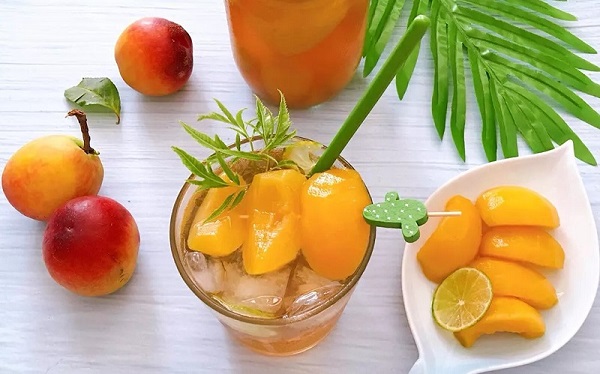 Những điều cần lưu ý khi uống trà đào