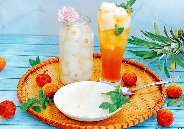 Cách pha trà vải ít calo nhưng vẫn hấp dẫn